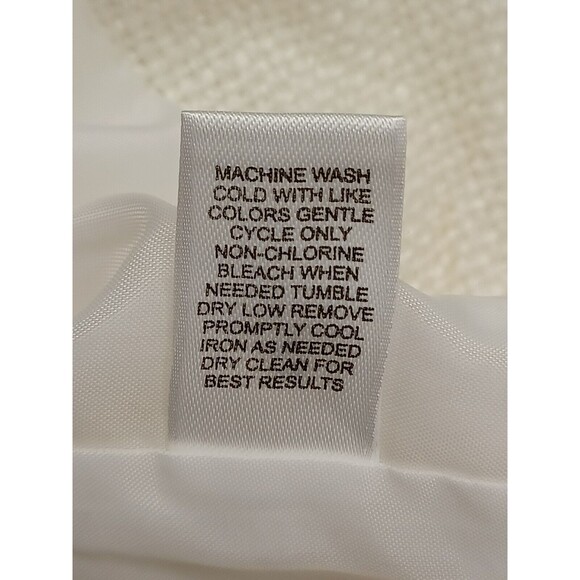 Cato Suit Set Cardigan Jacket Blazer & Skirt Ivory Tweed Textured Sz 10 Lined - Picture 12 of 12